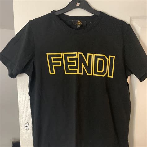 used fendi t-shirt
